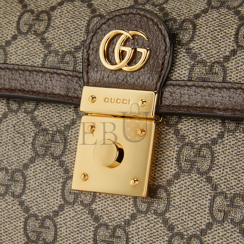 GUCCI OPHIDIA MINI TOP HANDLE BAG 772314 (18*10*5cm) GUCCI OPHIDIA MINI TOP HANDLE BAG 772314 (18*10*5cm)